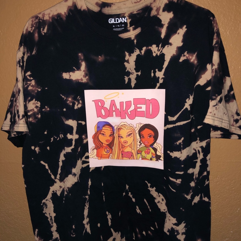 Black Tie dye bratz tshirt